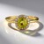 Anello in oro con Sfene