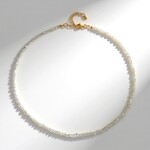 Collana in argento con Petalite
