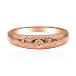 Anillo en oro con Diamante rosa de Francia de Argyle SI1 (Annette)