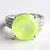Anello in argento con Prehnite