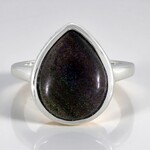 Anello in argento con Opale Matrice