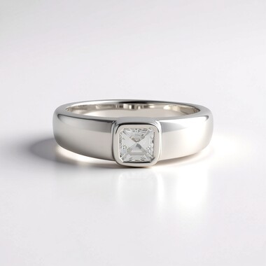 Anello in argento con Zircone