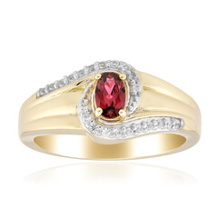 9K Songea Ruby Gold Ring