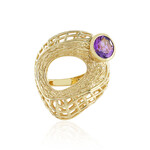 Amethyst-Silberring (MONOSONO COLLECTION)