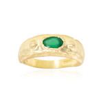 Anillo en plata con Ónix verde