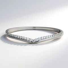 Bracciale in argento con Zircone (Adela Silber)