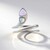 Anello in argento con Opale di Welo