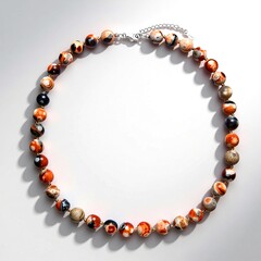 Collana in argento con Agata della Mongolia