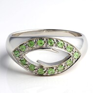 Anello in argento con Alessandrite