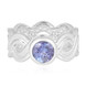 Bague en argent et Tanzanite
