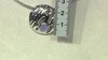 Pendentif en argent et Jadéite lavande (MONOSONO COLLECTION)
