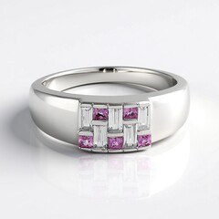 Anello in argento con Zircone (Adela Silber)