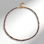 Collana in argento con Diamante Color Rame