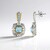 Orecchini in argento con Topazio Blu Cielo (Dallas Prince Designs)
