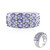 Anello in argento con Tanzanite