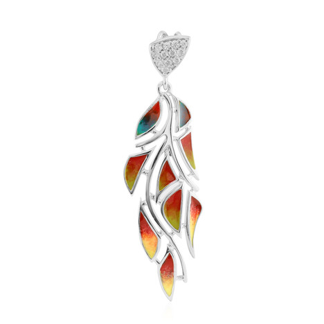 Zilveren hanger met zirkonen (SAELOCANA)