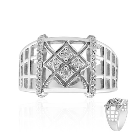 Bague en argent et Zircon (Remy Rotenier)
