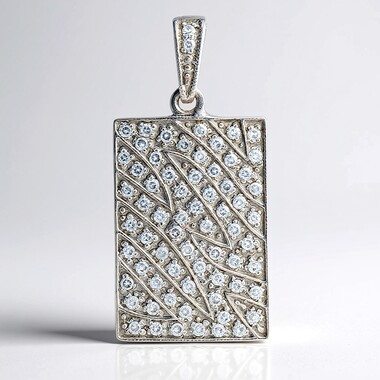 Colgante en plata con Zircón