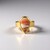 Anello in argento con Diaspro del tramonto