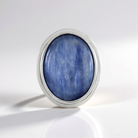 Ciondolo in argento con Cianite del Nepal (MONOSONO COLLECTION)