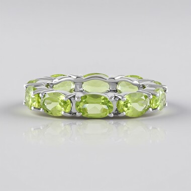 Peridot-Silberring
