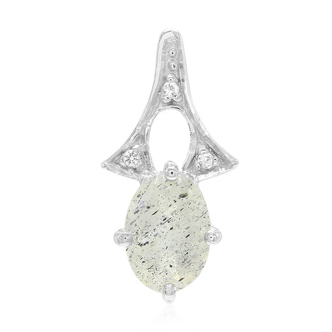 Labradorit-Silberanhänger