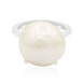 Anello in argento con Perla di Acqua Dolce (TPC)
