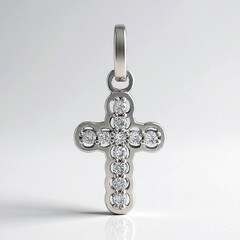 Ciondolo in argento con Diamante I1 (G) (Annette)