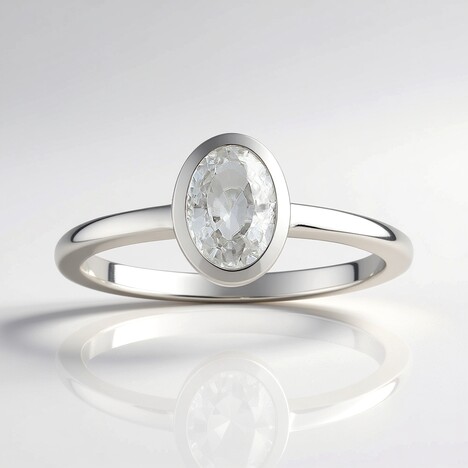 Anello in argento con Zircone