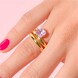 Anello in oro con Kunzite Patroke (de Melo)