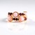 Anello in argento con Opale Rosa (KM by Juwelo)