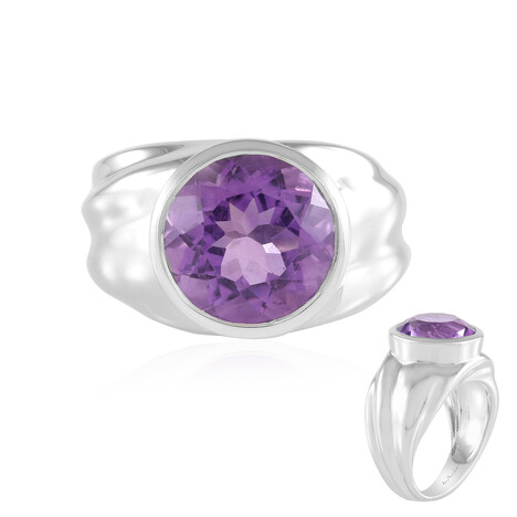 Uruguay-Amethyst-Silberring (de Melo Essence)