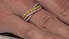 Anillo en oro con Diamante rosa SI2 (CIRARI)
