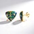 Orecchini in argento con Zircone (Adela Silber)