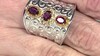 Anillo en plata con Rodolita (Dallas Prince Designs)