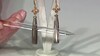 Pendientes en plata con Cuarzo ahumado (KM by Juwelo)