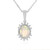 Collier en argent et Opale Welo