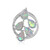 Welo Opal Silver Pendant