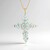 Collana in argento con Topazio Blu Cielo
