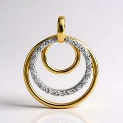 Ciondolo in argento con Diamante SI1 (G)