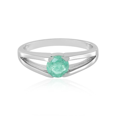 Kolumbianischer Smaragd-Silberring