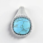 Ciondolo in argento con Turchese (dagen)