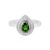 Russian Diopside Silver Ring