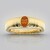 Anello in oro con Spessartina Californiana (Amanda Adkins)