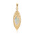 9K AAA Welo Opal Gold Pendant (Ornaments by de Melo)