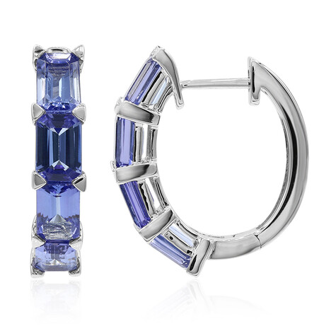 AAA-Tansanit-Goldohrringe (CIRARI)