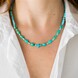 Collier en argent et Turquoise (Riya)