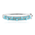 Bracelet en argent et Turquoise Sleeping Beauty (Faszination Türkis)