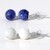 Orecchini in argento con Howlite