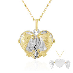Collar en plata con Diamante I1 (H) 